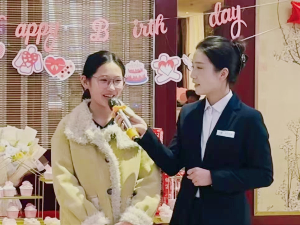 人生第一次，主持夢的初次綻放